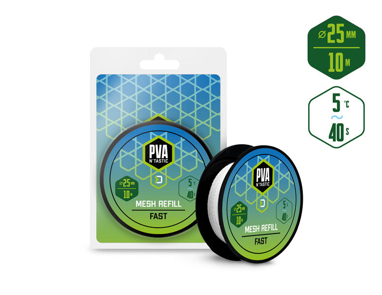 Delphin Pva n'tastic Quick Ersatzstrumpf 10m 25mm