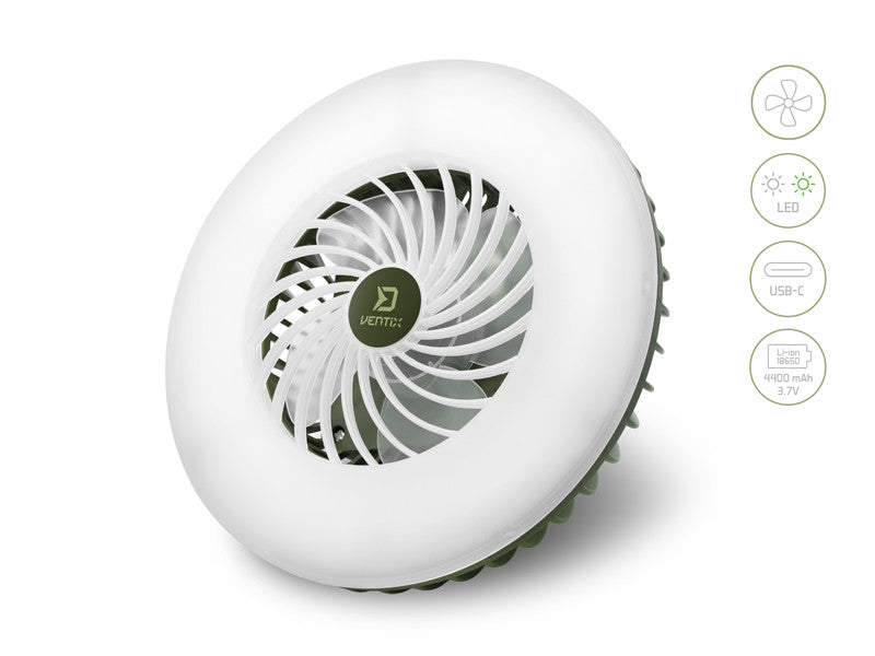 Delphin Ventix Ventilator mit Licht 7 W/4400 mAh