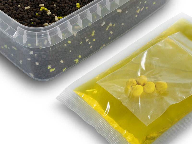 Delphin Reaxe Pellet Box ready&go Mais Ananas