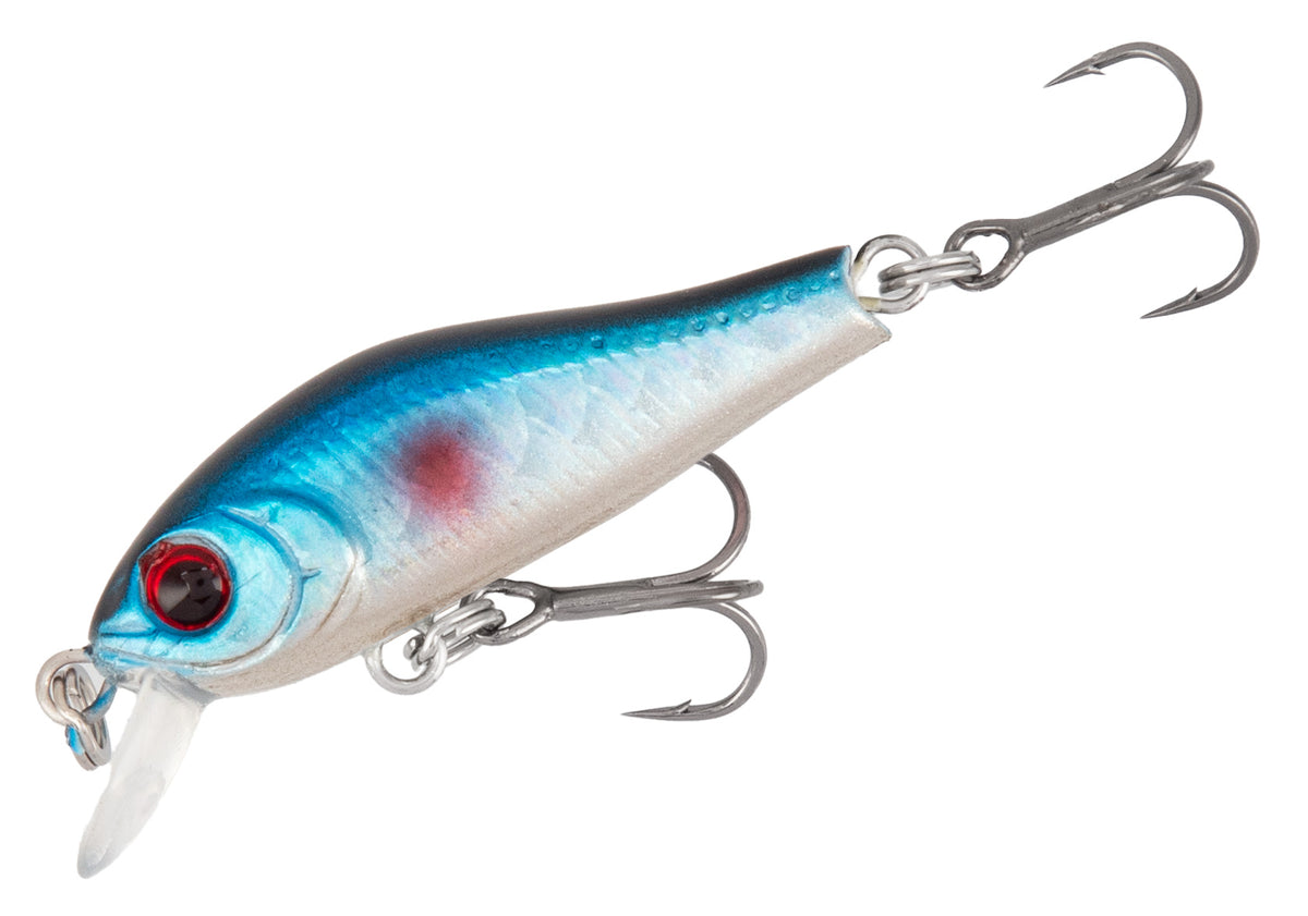 WOBBLER PROMINNOW - 35mm/2g/BLUE ROACH - SCHWIMMEND