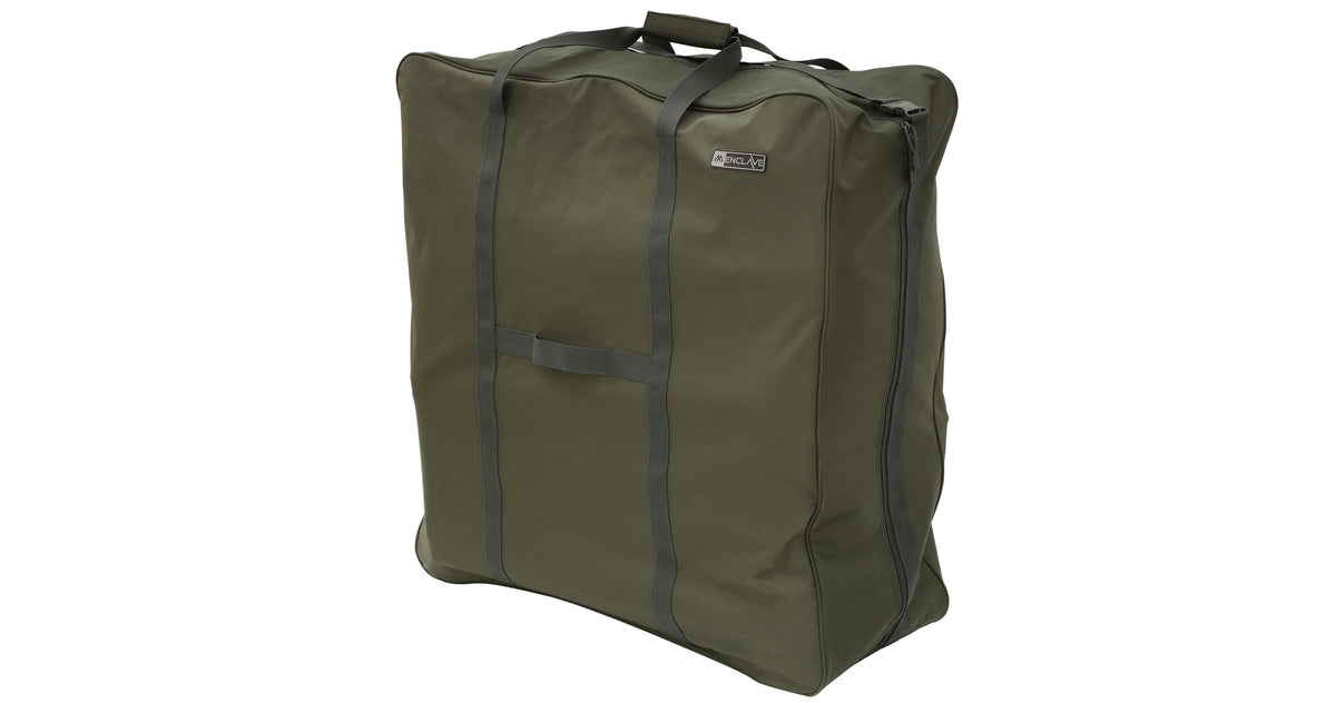 Mikado Enclave Bedchair Bag – Transporttasche für Angelliegen (85 × 85 × 30 cm)