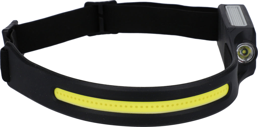Mikado LED-Stirnlampe mit LED-Streifen – 350 Lumen mit Bewegungssensor (1 Stück)