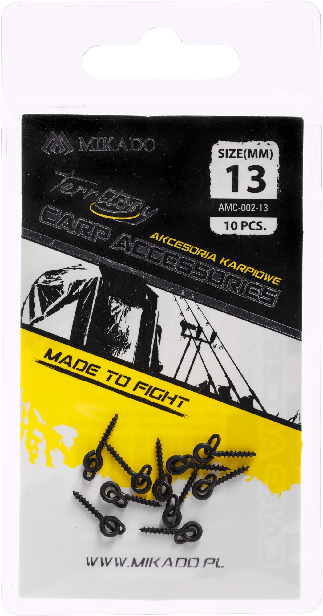 SCHRAUBE - FÜR BOILIES MIT OVALRING - 13mm - 10 Stk.