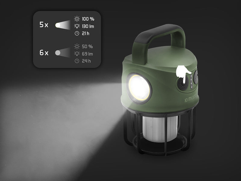 Delphin Multix Campinglampe 3 W/4400 mAh