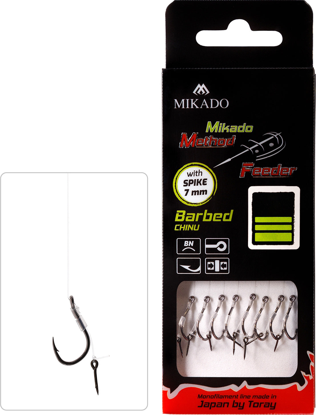 Mikado Methode Feeder Rig mit Nadel