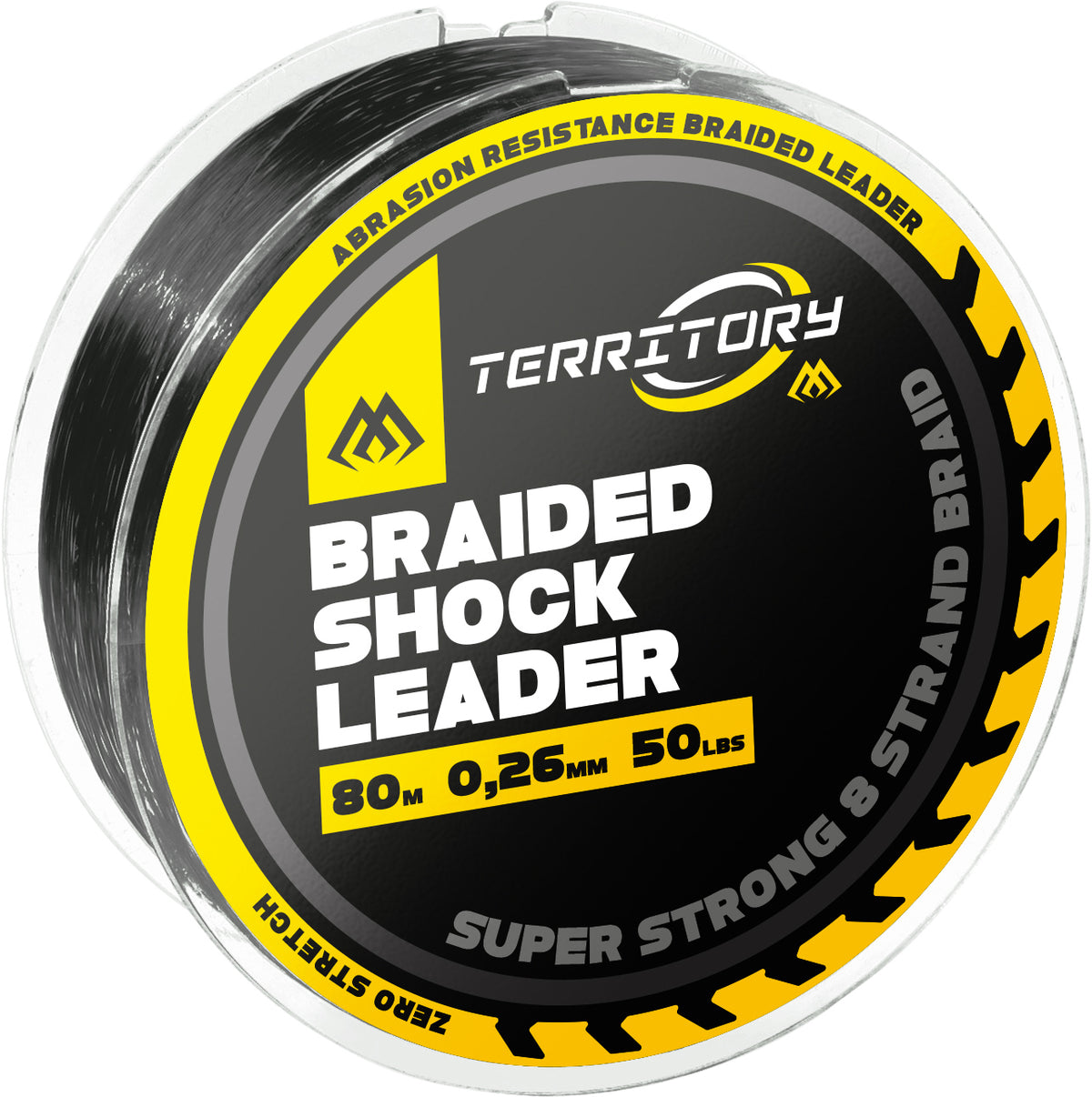 Mikado Braided Shock Leader 60lbs 0,30mm 80m