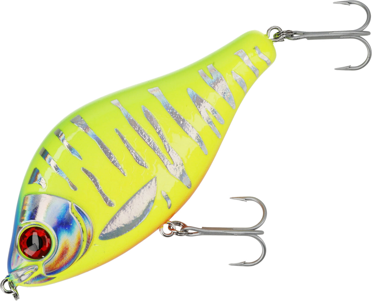 WOBBLER - MFT JERK - 7cm / HOLO TIGER SUSPENDING