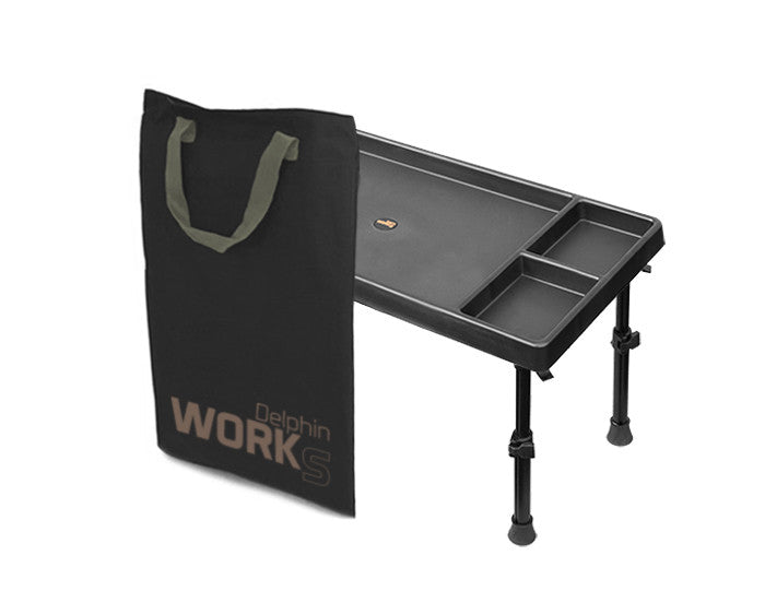 Delphin Works Angeltisch – Campingtisch für Angler