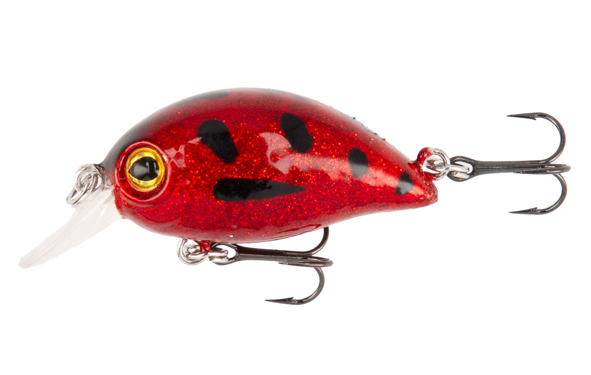 WOBBLER SHIMMY - 34mm/3.0g/LADYBIRD - SCHWIMMEND