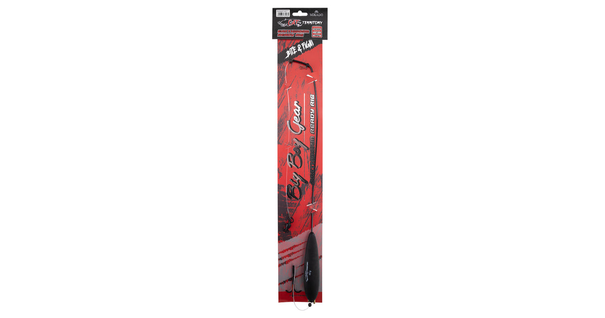 SET - WELS - WURM READY RIG MIT RASSEL 50g