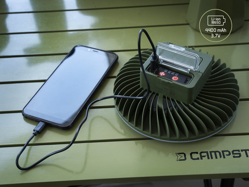 Delphin Ventix Ventilator mit Licht 7 W/4400 mAh
