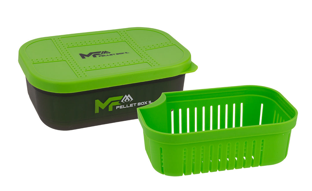 Mikado Pelletbox mit Siebeinsatz 1 L