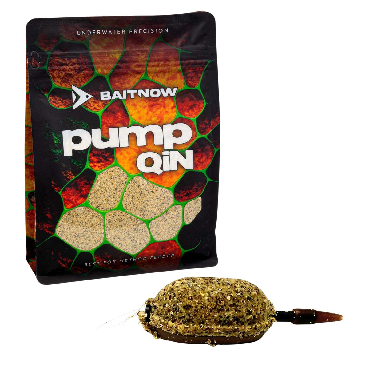 BaitNow Method Feeder  Pumpkin 800g