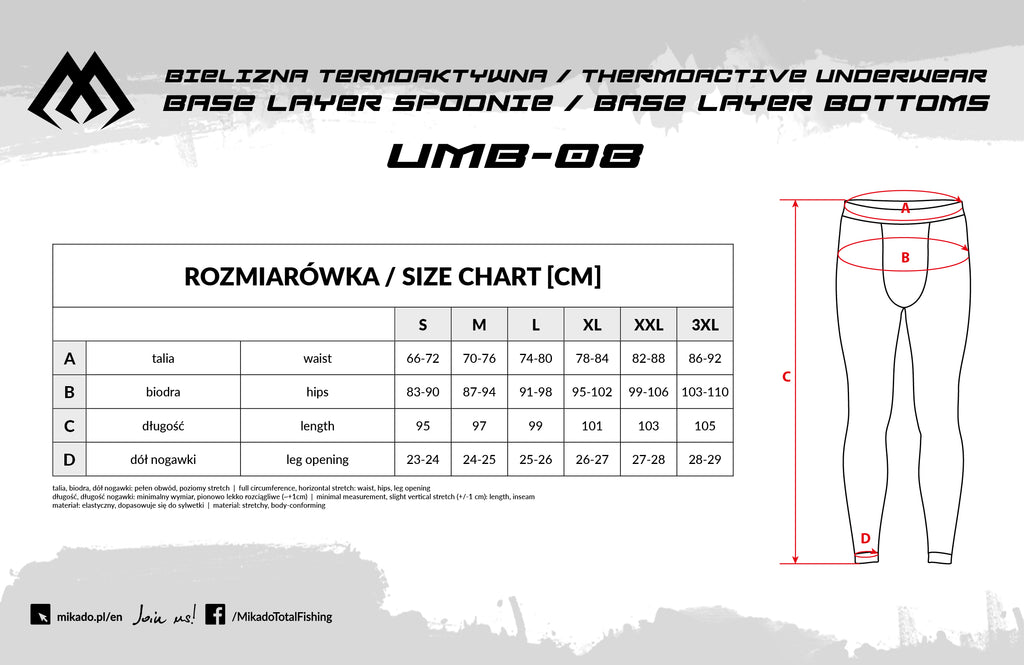THERMOAKTIVE UNTERWÄSCHE - BASE LAYER HOSE
