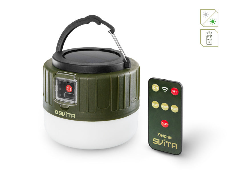 Delphin Svita Campinglampe mit Fernbedienung 4 W/3600 mAh