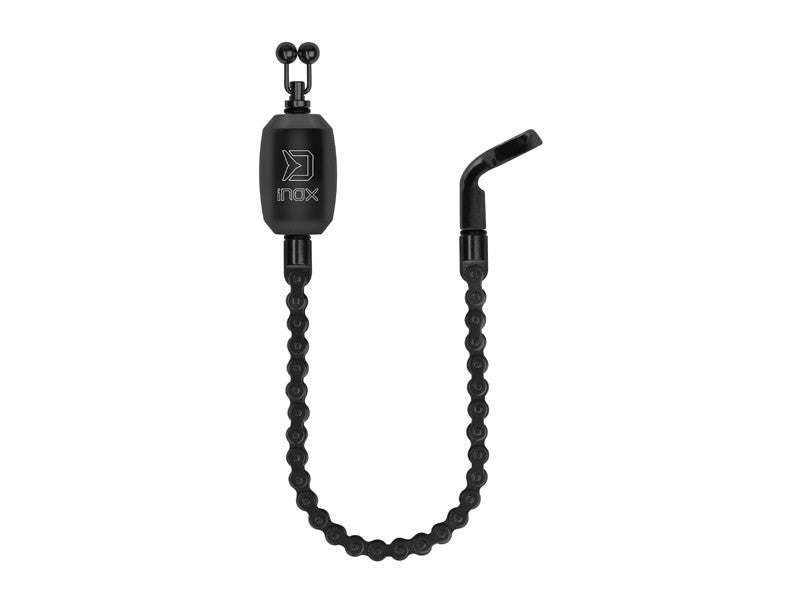 Delphin Inox Black Bissanzeiger mit Hängekette