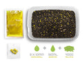 Delphin Reaxe Pellet Box ready&go Mais Ananas