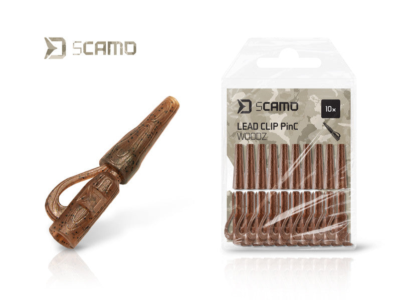 Delphin sCAMO PinC Woodz Blei-Clip