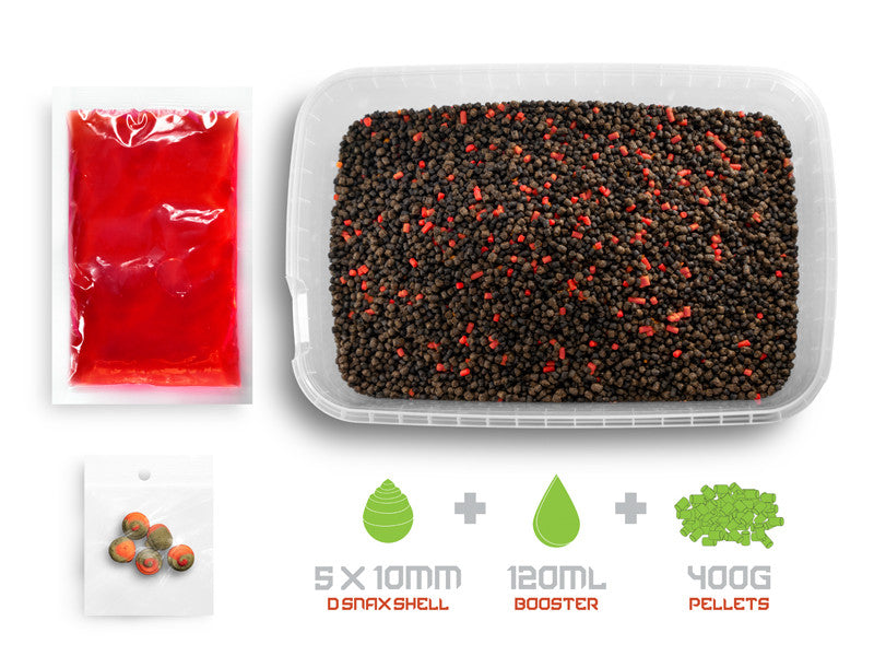 Delphin Reaxe Pellet Box ready&go Frankfurter Würstchen Chili