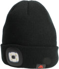 WINTERMÜTZE - LED - BEANIE - SCHWARZ