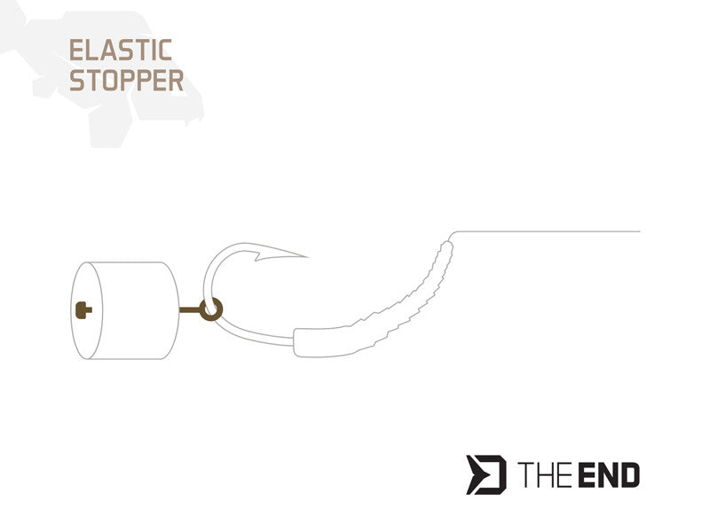 Delphin THE END Elastischer Stopper