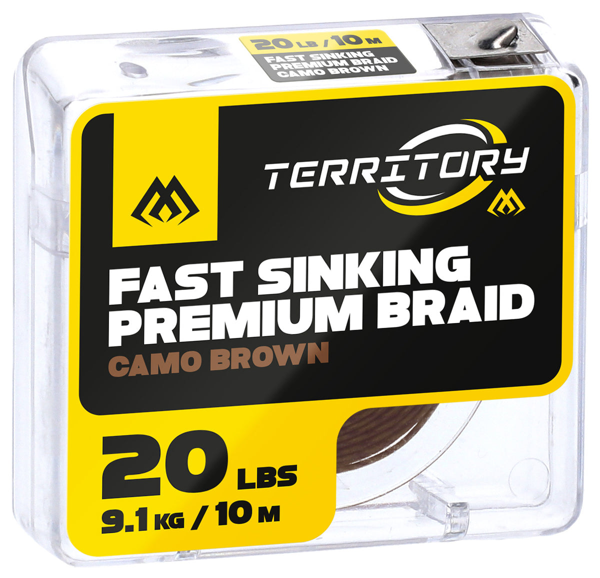 Mikado Fast Sinking Premium Braid 30lbs 10m Camo